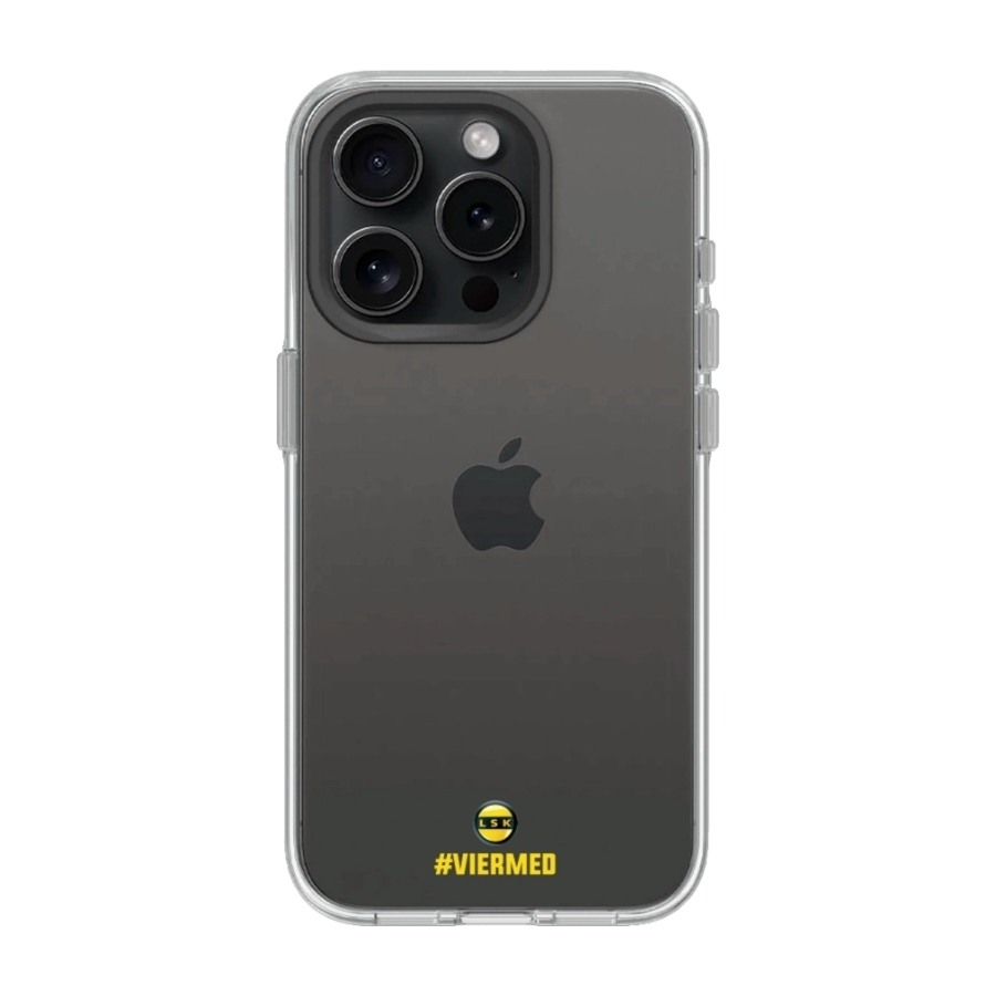Phonecases3D iPhone 16 Pro Lillestrøm SK Clear case -mobilcover, sort billede 1