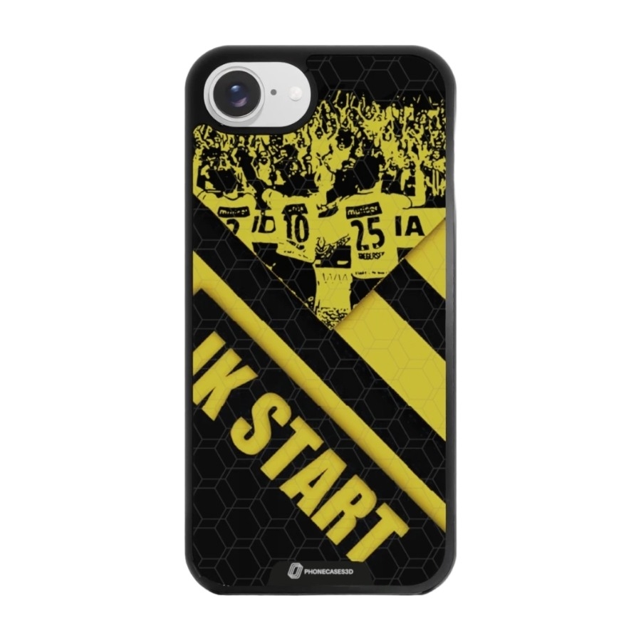 Phonecases3D iPhone 17e/16e IK Start 3D mobilcover, sort billede 1