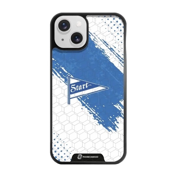 Phonecases3D iPhone 13 IK Start 3D mobilcover, sort billede 1