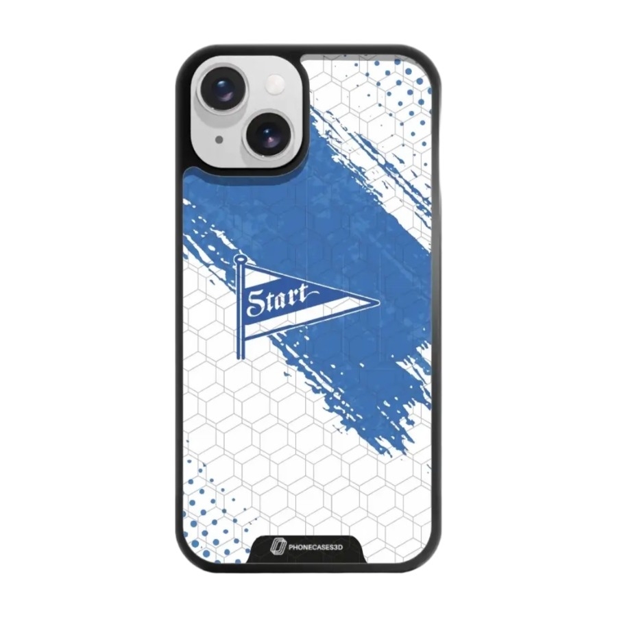 Phonecases3D iPhone 14 IK Start 3D mobilcover, sort billede 1