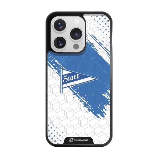 Phonecases3D iPhone 16 Pro IK Start 3D mobilcover, sort billede 1