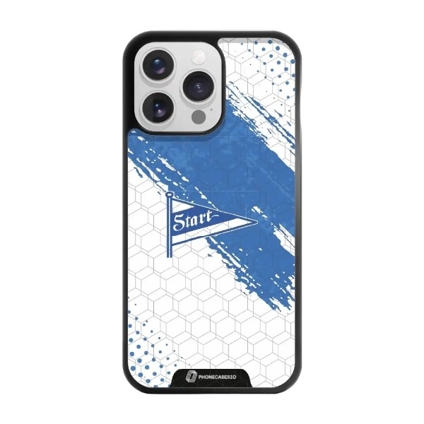 Phonecases3D iPhone 16 Pro Max IK Start 3D mobilcover, sort billede 1