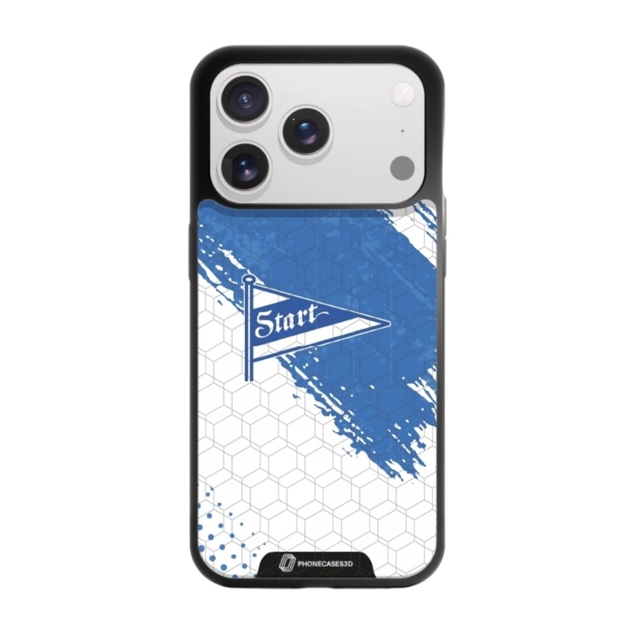 Phonecases3D iPhone 17 Pro IK Start 3D mobilcover, sort billede 1