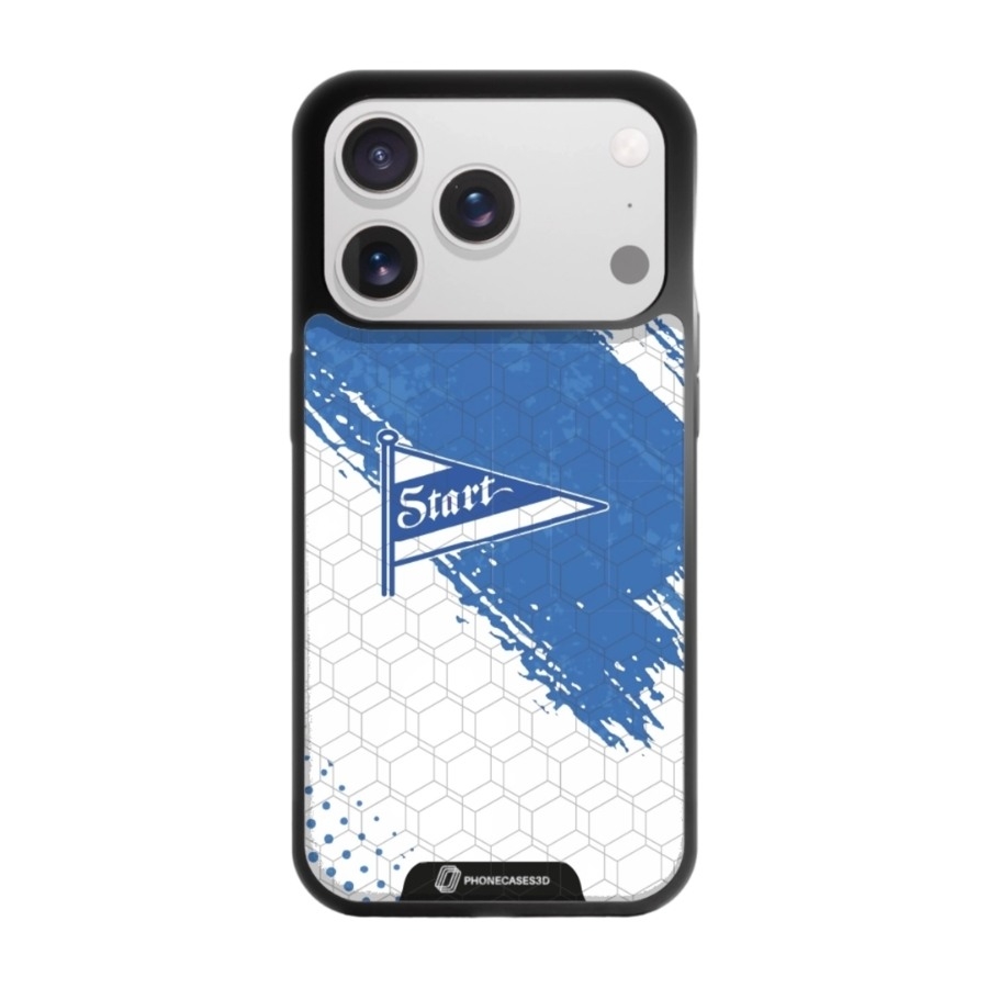 Phonecases3D iPhone 17 Pro Max IK Start 3D mobilcover, sort billede 1