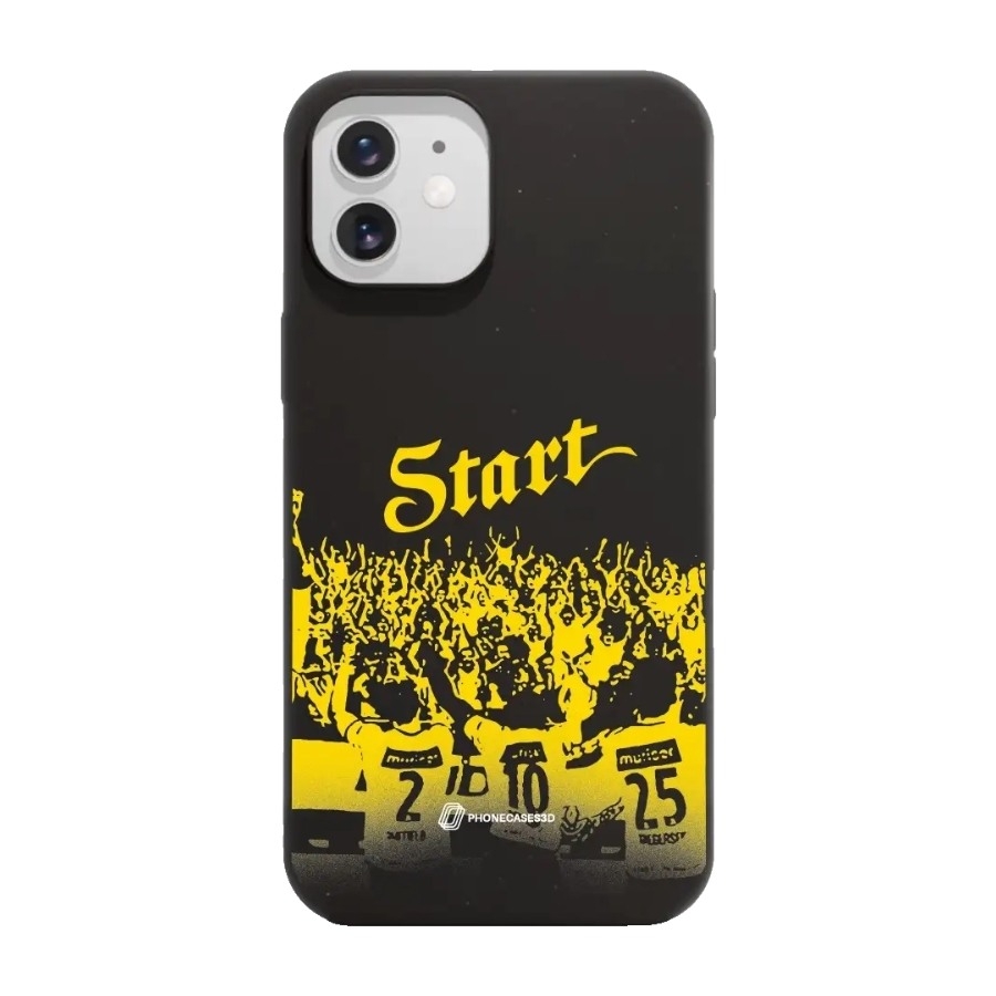 Phonecases3D iPhone 12 IK Start komposterbart cover, sort billede 1