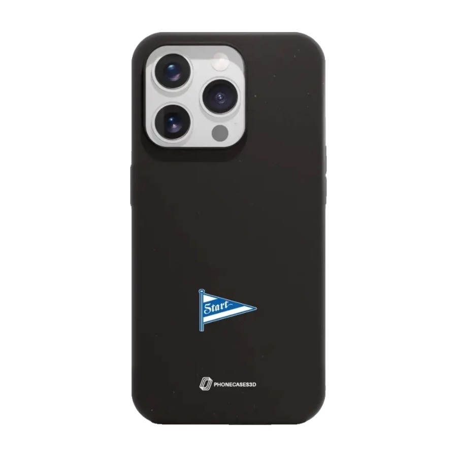 Phonecases3D iPhone 15 Pro IK Start komposterbart cover, sort billede 1