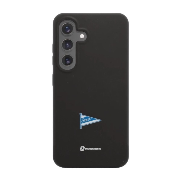 Phonecases3D Samsung Galaxy S25 IK Start komposterbart cover, sort billede 1