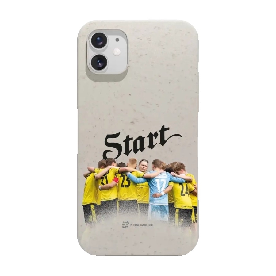 Phonecases3D iPhone 11 IK Start komposterbart cover, hvid billede 1