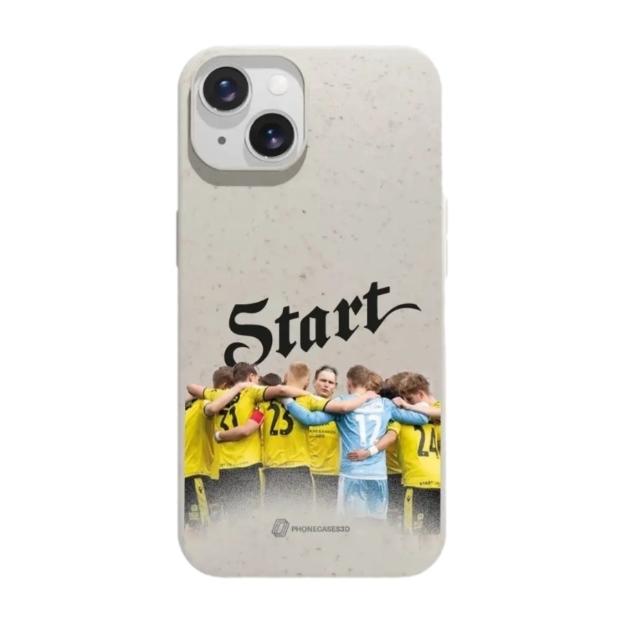 Phonecases3D iPhone 14 IK Start komposterbart cover, hvid billede 1