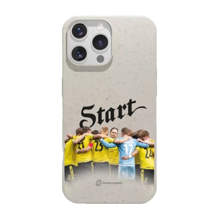 Phonecases3D iPhone 14 Pro IK Start komposterbart cover, hvid billede 1