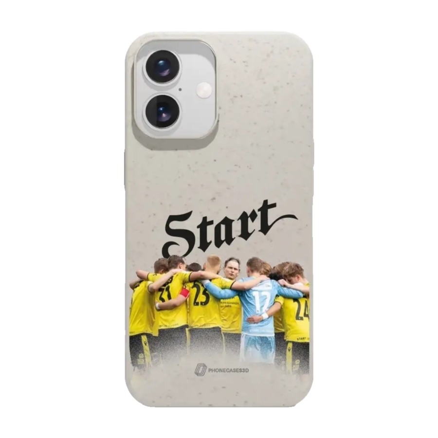 Phonecases3D iPhone 16 IK Start komposterbart cover, hvid billede 1