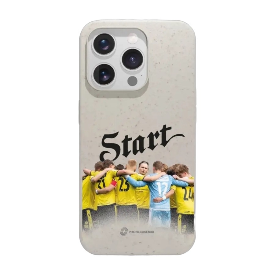 Phonecases3D iPhone 16 Pro IK Start komposterbart cover, hvid billede 1