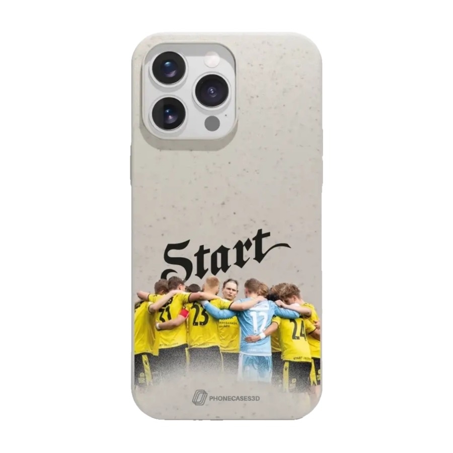 Phonecases3D iPhone 16 Pro Max IK Start komposterbart cover, hvid billede 1
