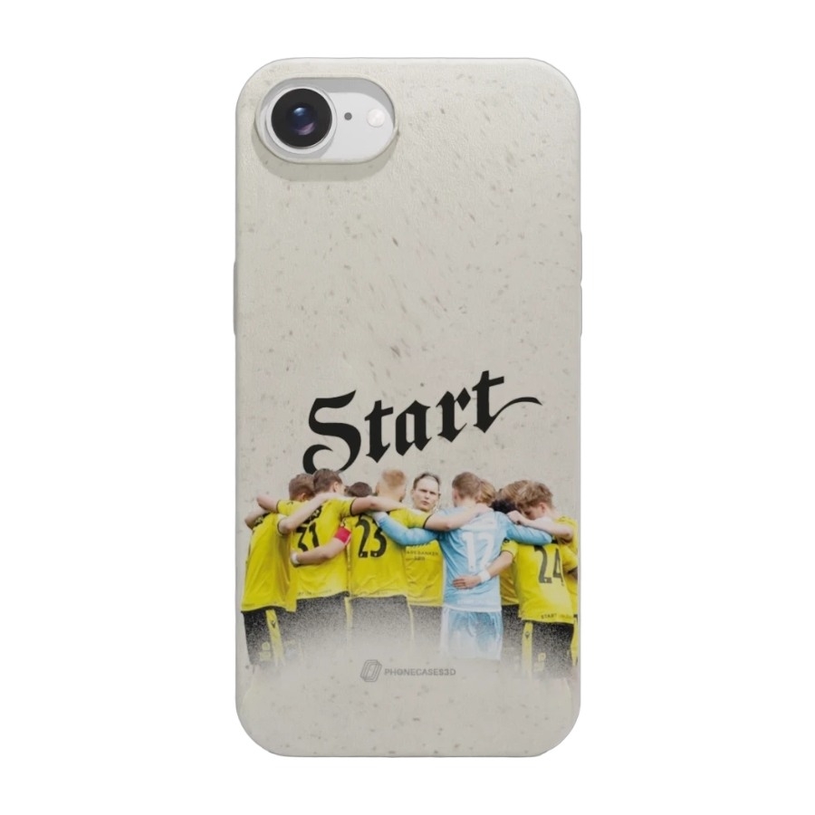 Phonecases3D iPhone 17e/16e IK Start komposterbart cover, hvid billede 1