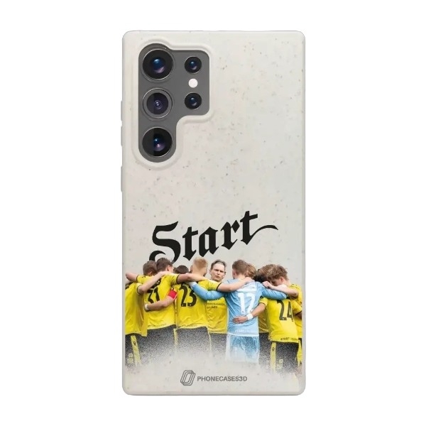 Phonecases3D Samsung Galaxy S25 Ultra IK Start komposterbart cover, hvid billede 1