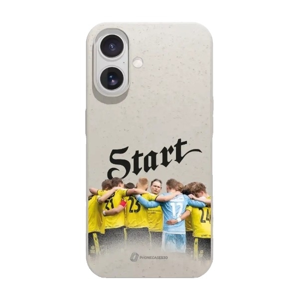 Phonecases3D iPhone 17 IK Start komposterbart cover, hvid billede 1