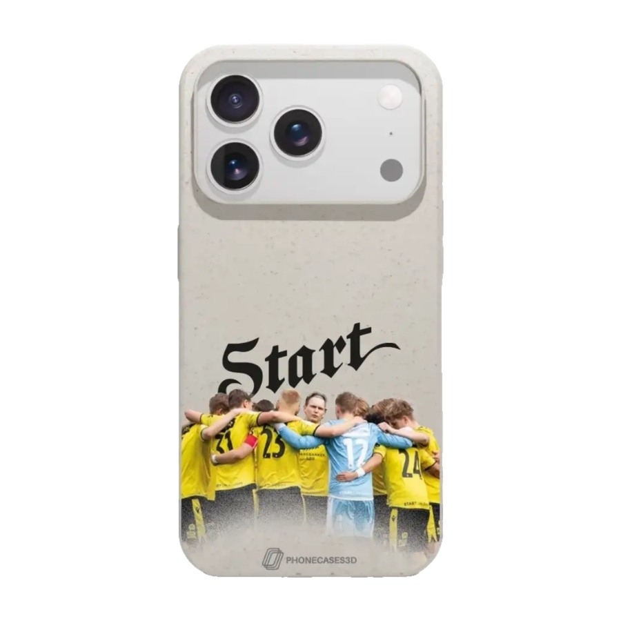 Phonecases3D iPhone 17 Pro IK Start komposterbart cover, hvid billede 1