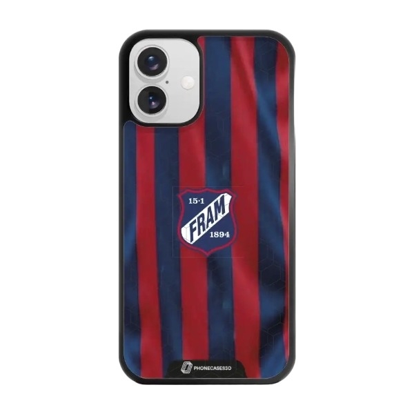 Phonecases3D iPhone 16 Plus IF Fram Larvik 3D mobilcover, sort billede 1
