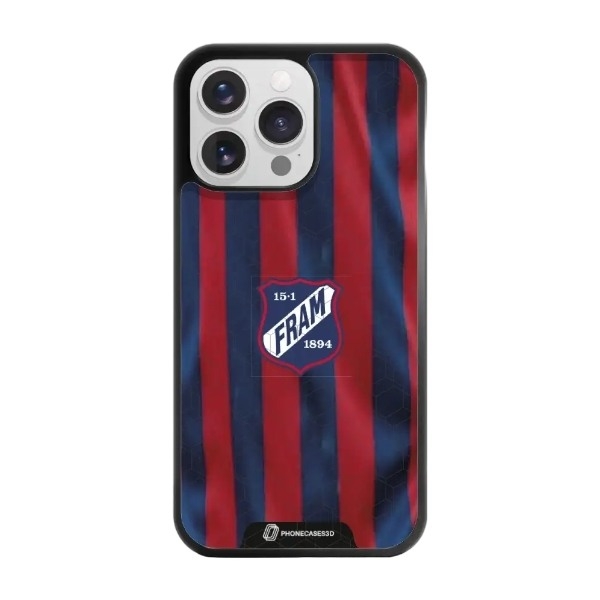 Phonecases3D iPhone 16 Pro Max IF Fram Larvik 3D mobilcover, sort billede 1