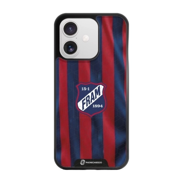Phonecases3D iPhone 17 IF Fram Larvik 3D mobilcover, sort billede 1