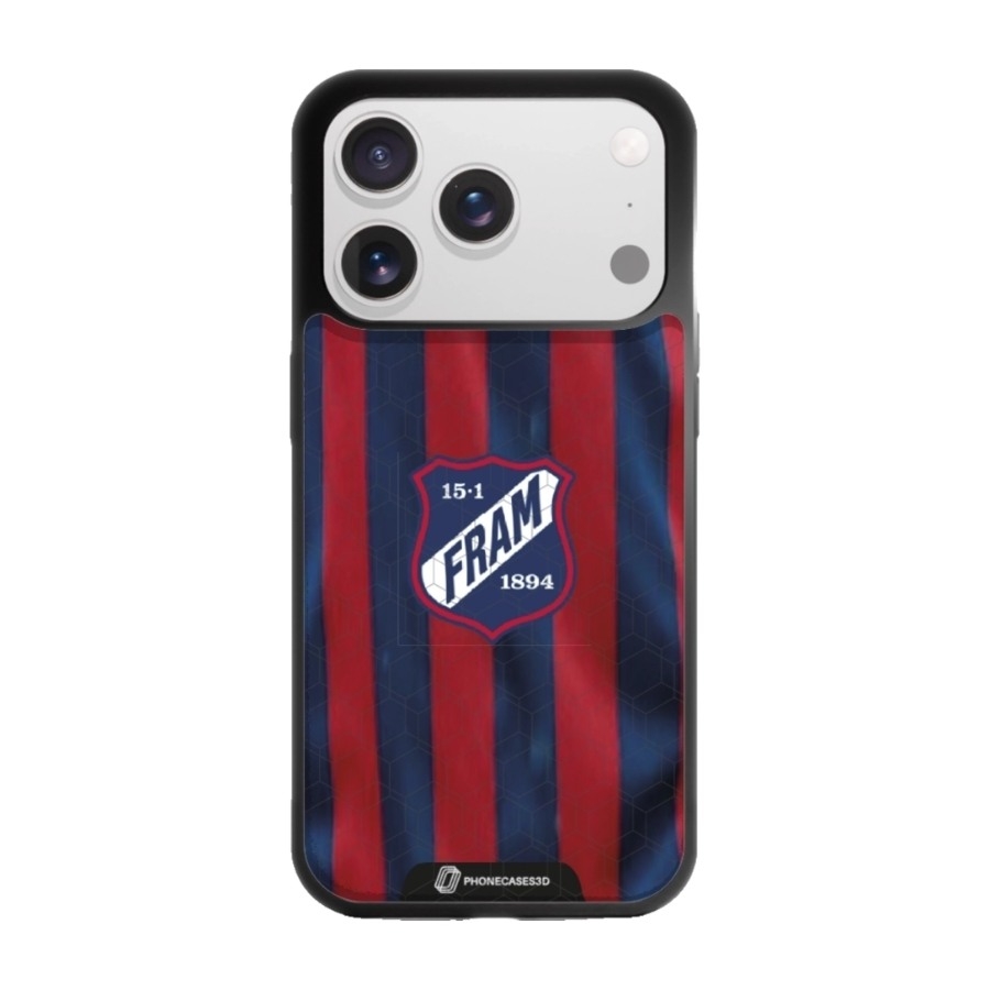 Phonecases3D iPhone 17 Pro Max IF Fram Larvik 3D mobilcover, sort billede 1