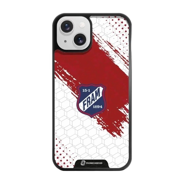 Phonecases3D iPhone 13 IF Fram Larvik 3D mobilcover, sort billede 1