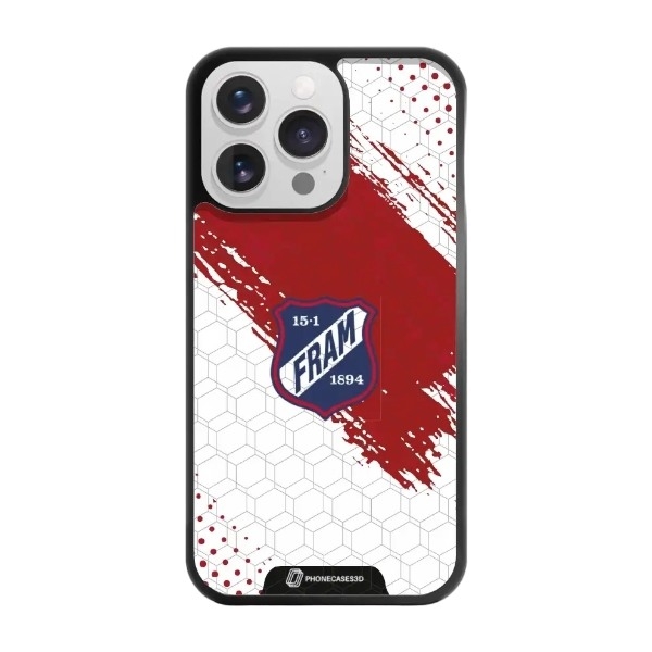 Phonecases3D iPhone 13 Pro IF Fram Larvik 3D mobilcover, sort billede 1