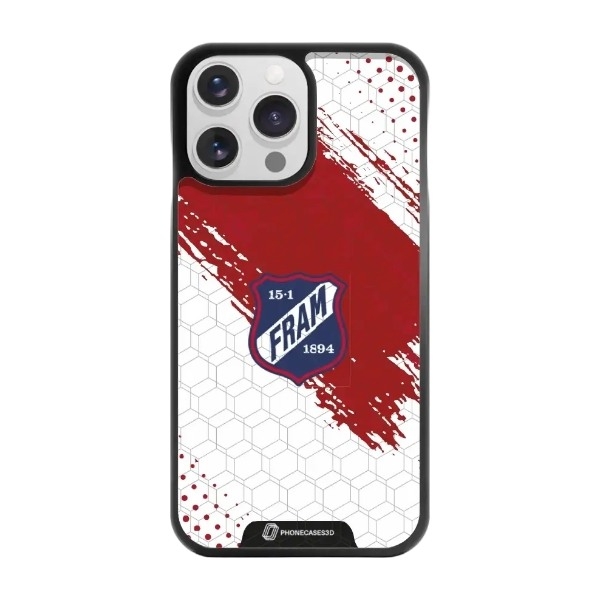 Phonecases3D iPhone 14 Pro IF Fram Larvik 3D mobilcover, sort billede 1