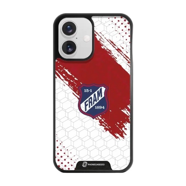 Phonecases3D iPhone 16 IF Fram Larvik 3D mobilcover, sort billede 1