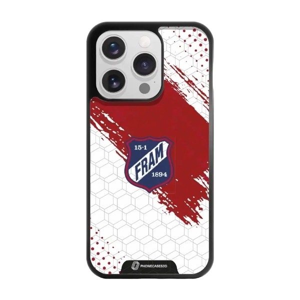 Phonecases3D iPhone 16 Pro IF Fram Larvik 3D mobilcover, sort billede 1