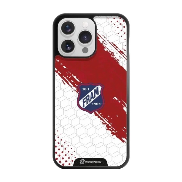 Phonecases3D iPhone 16 Pro Max IF Fram Larvik 3D mobilcover, sort billede 1