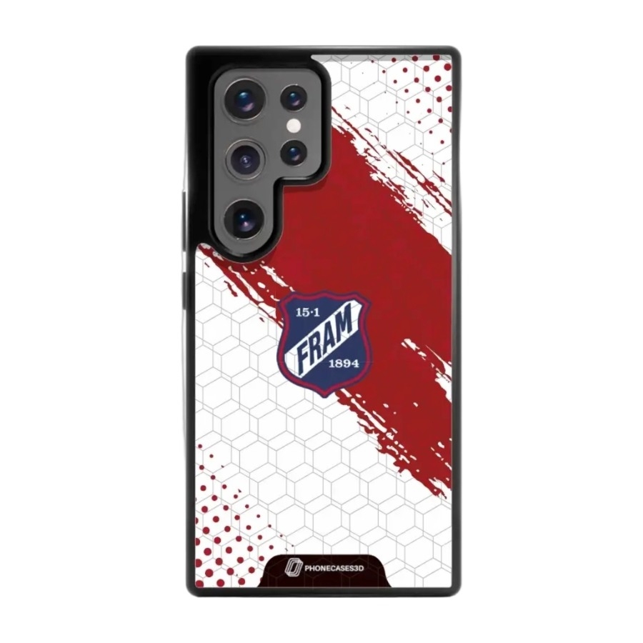 Phonecases3D Samsung Galaxy S25 Ultra IF Fram Larvik 3D mobilcover, sort billede 1