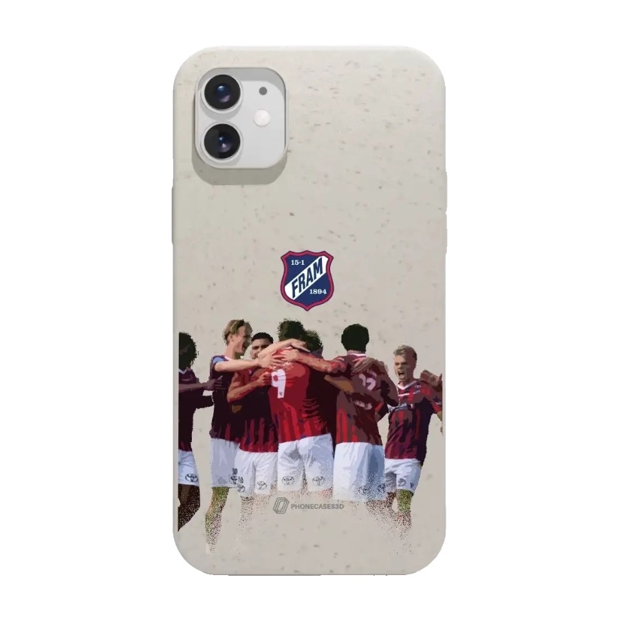 Phonecases3D iPhone 11 IF Fram Larvik komposterbart cover, hvid billede 1