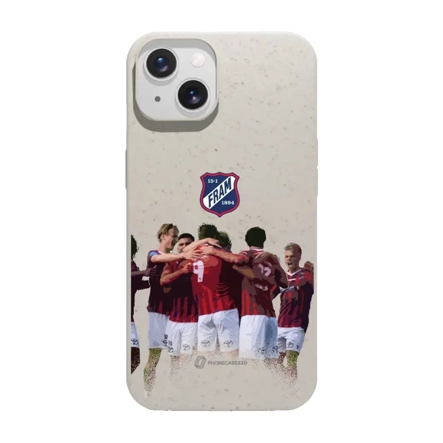 Phonecases3D iPhone 13 IF Fram Larvik komposterbart cover, hvid billede 1