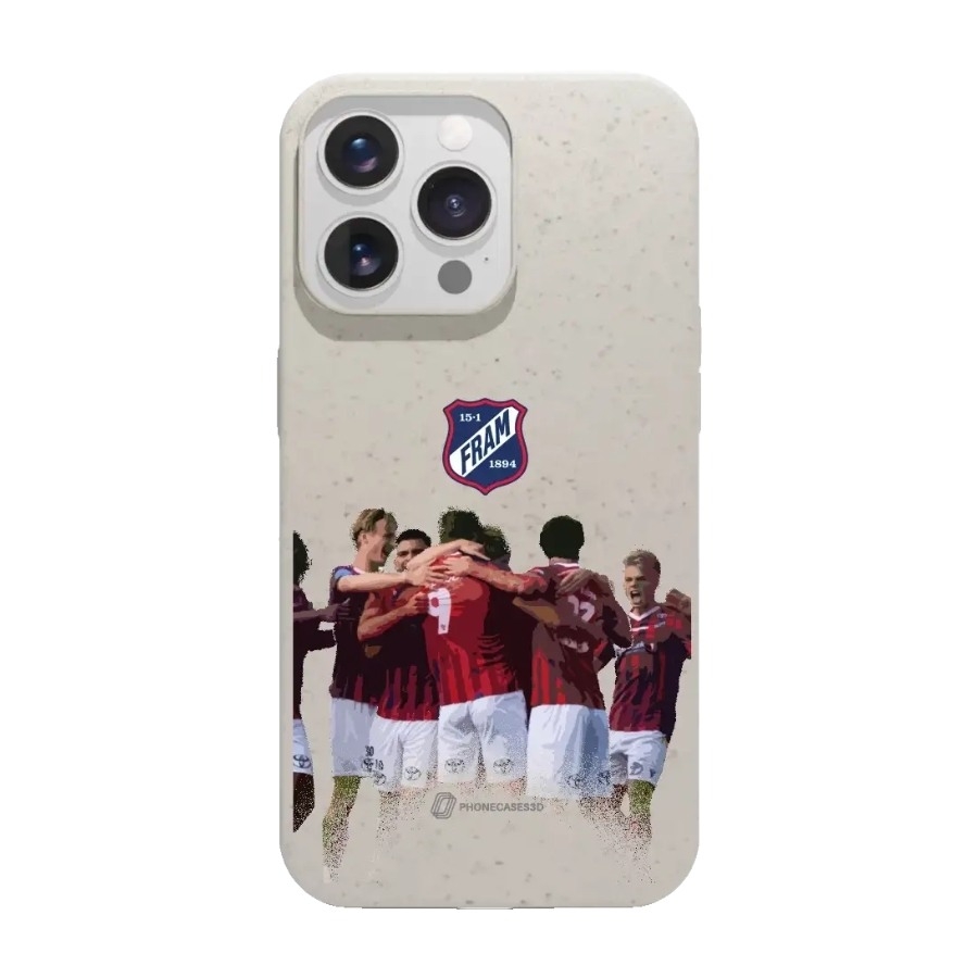 Phonecases3D iPhone 13 Pro IF Fram Larvik komposterbart cover, hvid billede 1