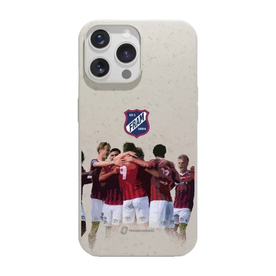 Phonecases3D iPhone 14 Pro IF Fram Larvik komposterbart cover, hvid billede 1