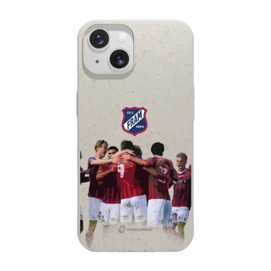 Phonecases3D iPhone 15 IF Fram Larvik komposterbart cover, hvid billede 1