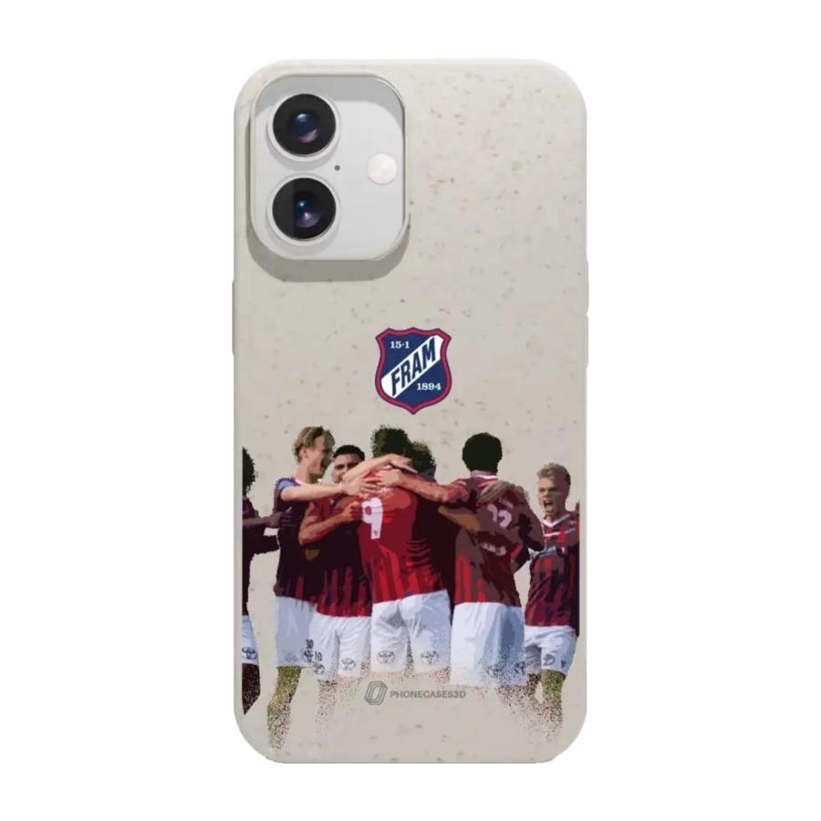 Phonecases3D iPhone 16 IF Fram Larvik komposterbart cover, hvid billede 1