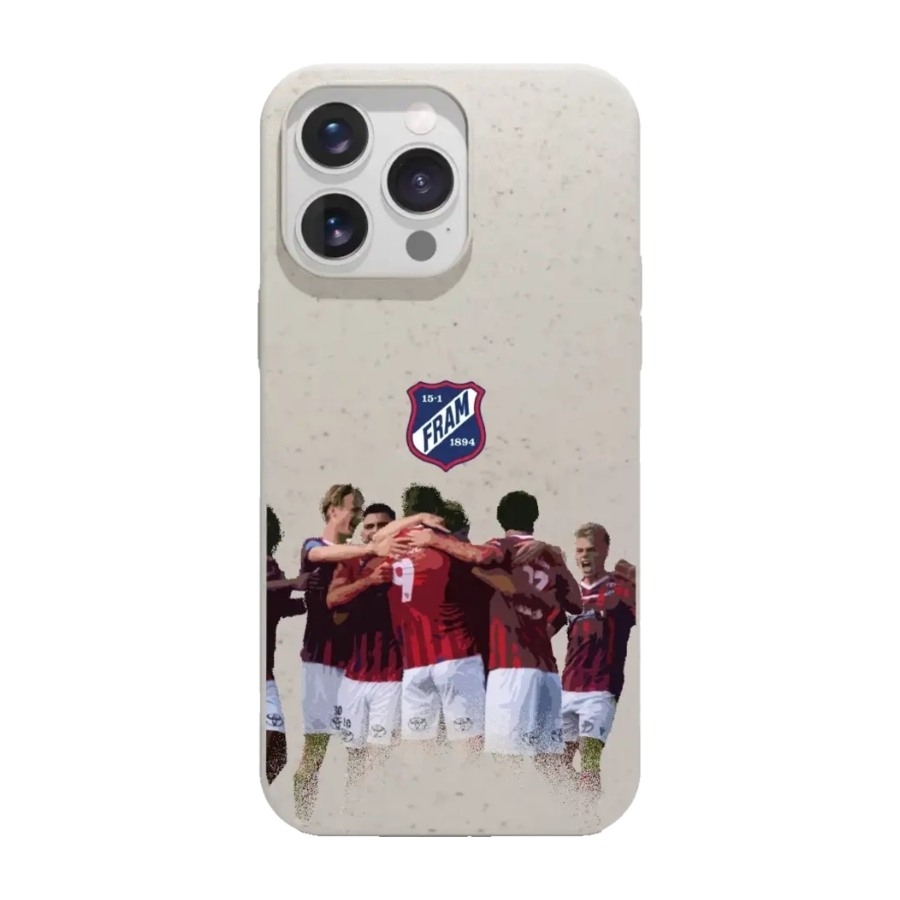 Phonecases3D iPhone 16 Pro Max IF Fram Larvik komposterbart cover, hvid billede 1