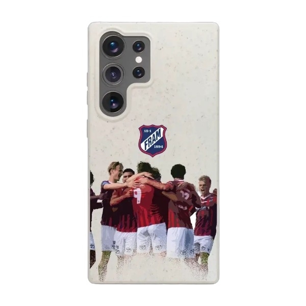 Phonecases3D Samsung Galaxy S25 Ultra IF Fram Larvik komposterbart cover, hvid billede 1