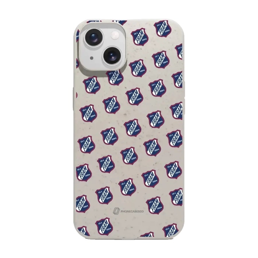 Phonecases3D iPhone 13 IF Fram Larvik komposterbart cover, hvid billede 1