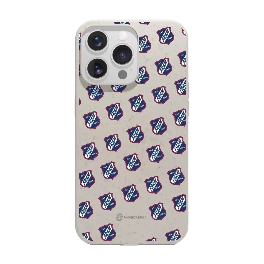 Phonecases3D iPhone 13 Pro IF Fram Larvik komposterbart cover, hvid billede 1