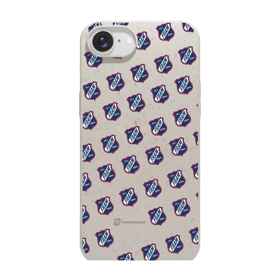 Phonecases3D iPhone 17e/16e IF Fram Larvik komposterbart cover, hvid billede 1