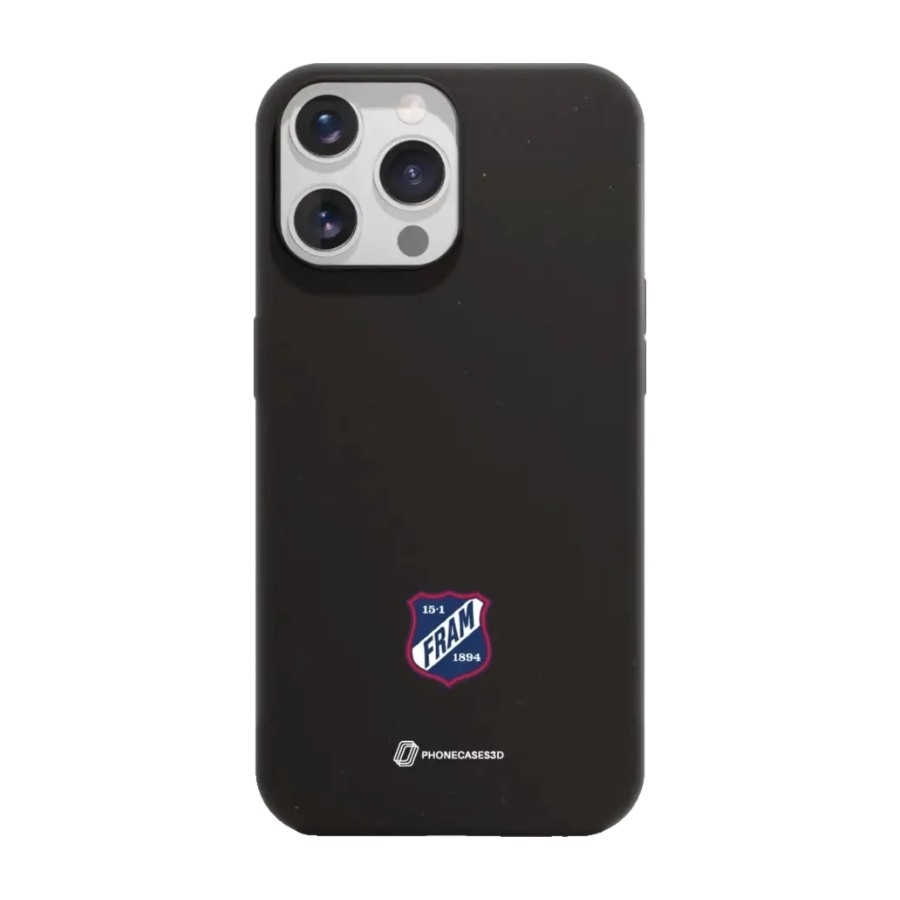 Phonecases3D iPhone 14 Pro IF Fram Larvik komposterbart cover, sort billede 1