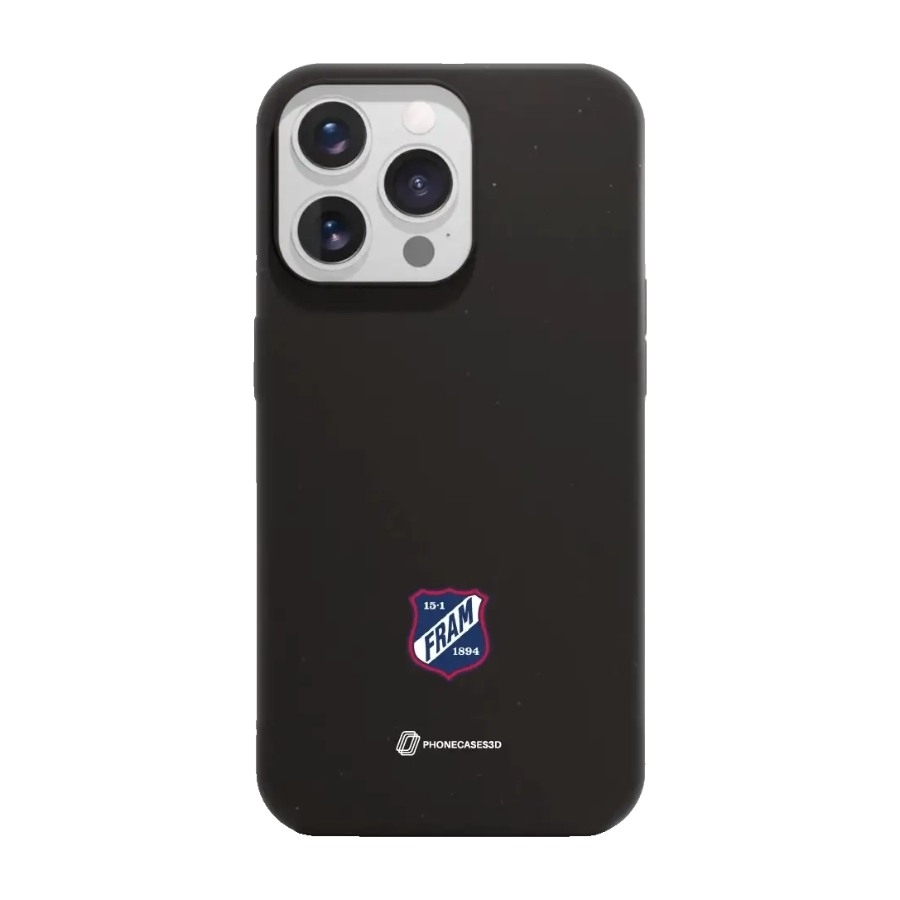 Phonecases3D iPhone 13 Pro IF Fram Larvik komposterbart cover, sort billede 1