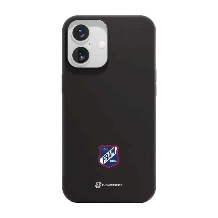 Phonecases3D iPhone 16 IF Fram Larvik komposterbart cover, sort billede 1
