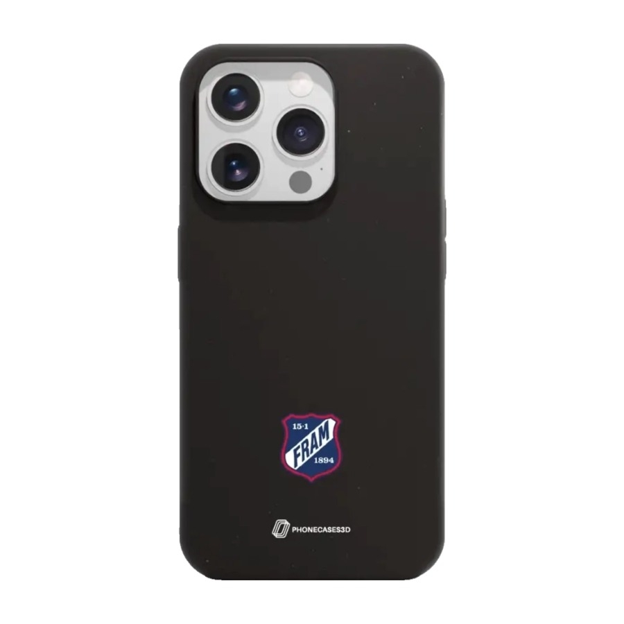 Phonecases3D iPhone 16 Pro IF Fram Larvik komposterbart cover, sort billede 1