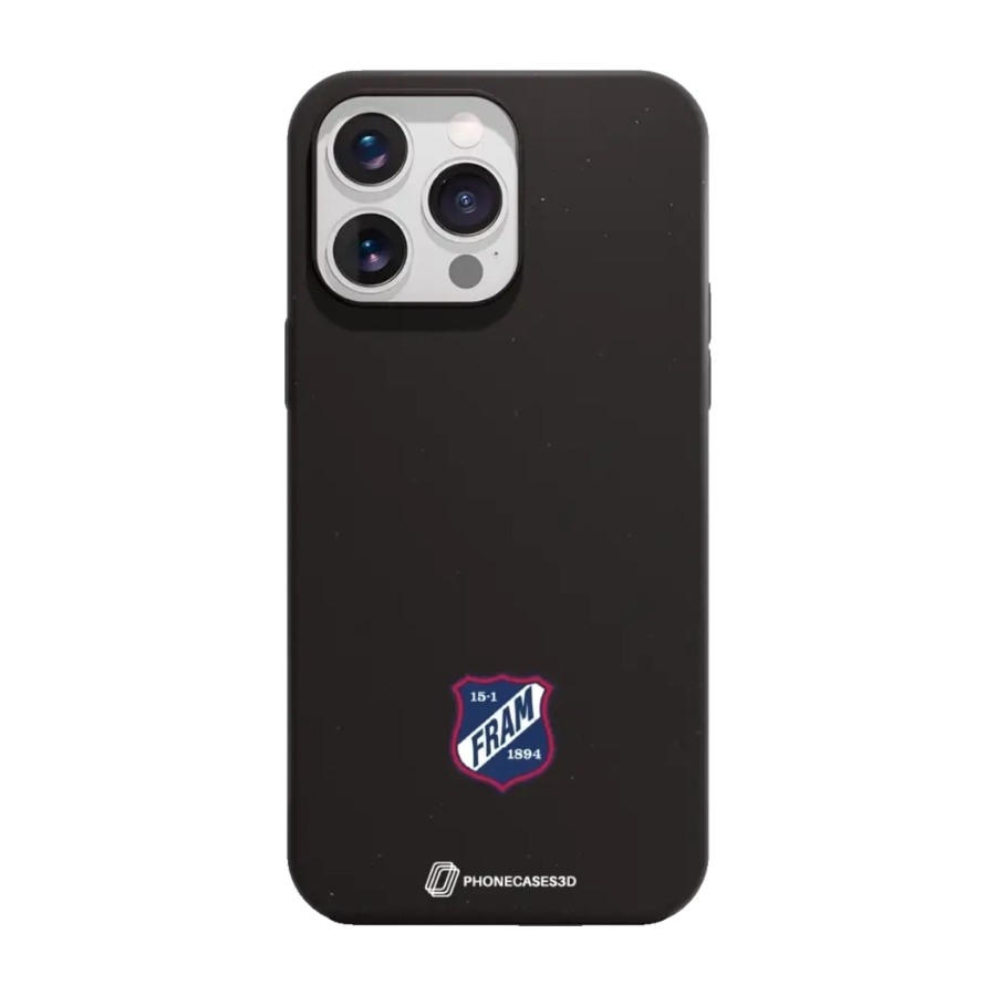 Phonecases3D iPhone 16 Pro Max IF Fram Larvik komposterbart cover, sort billede 1