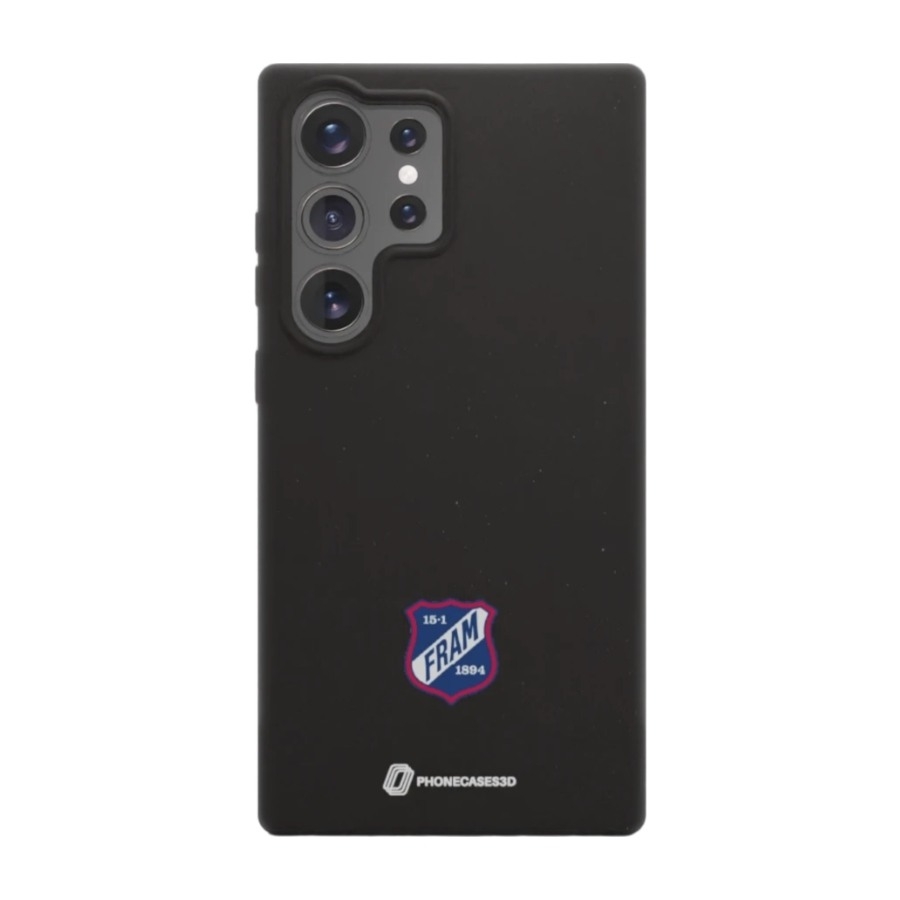 Phonecases3D Samsung Galaxy S25 Ultra IF Fram Larvik komposterbart cover, sort billede 1