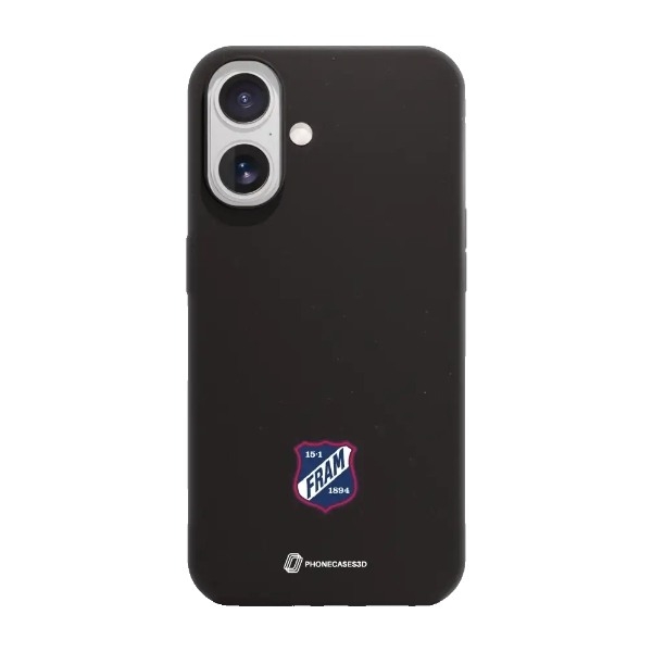 Phonecases3D iPhone 17 IF Fram Larvik komposterbart cover, sort billede 1